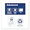 Tork Tork Basic Mini Centerfeed Paper Towel White M1, High Absorbency, 12 x 266 Sheets, 121225, PK12 121225 - alternate 10